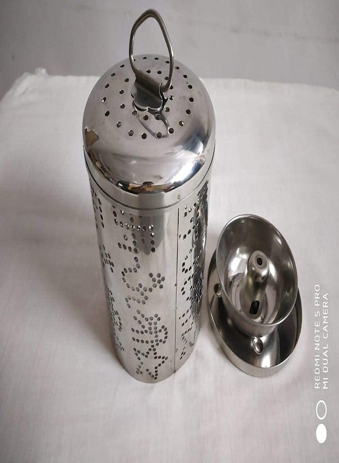 Va Sun Ethnic Stainless Steel Akhand Jyot Diya, Made in India, by S K Metal - Image 4